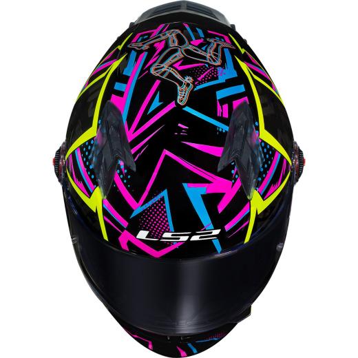 Capacete LS2 FF358 Pro Rafael Paschoalin Réplica