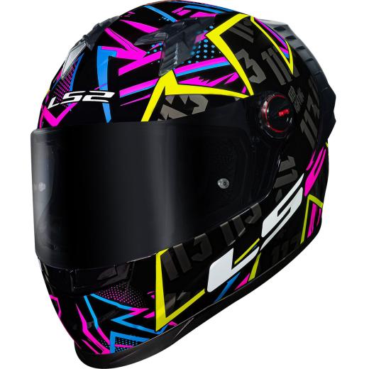 Capacete LS2 FF358 Pro Rafael Paschoalin Réplica