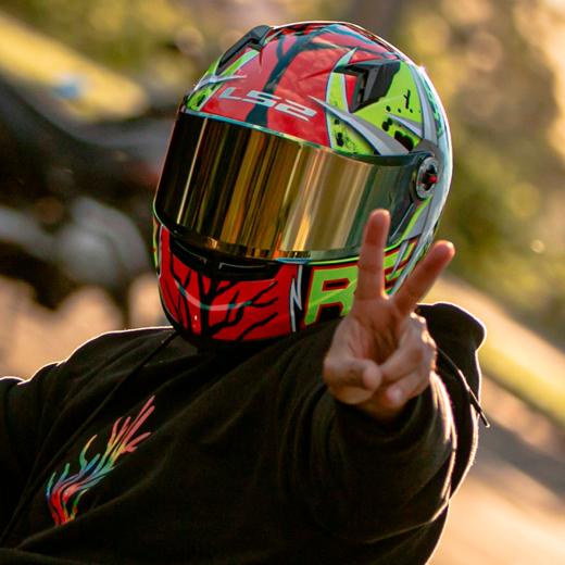 Capacete LS2 FF358 Renato Garcia