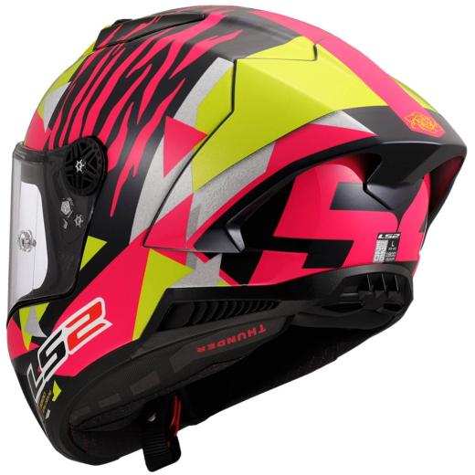 Capacete LS2 FF805 Thunder C GP Aldeguer Réplica