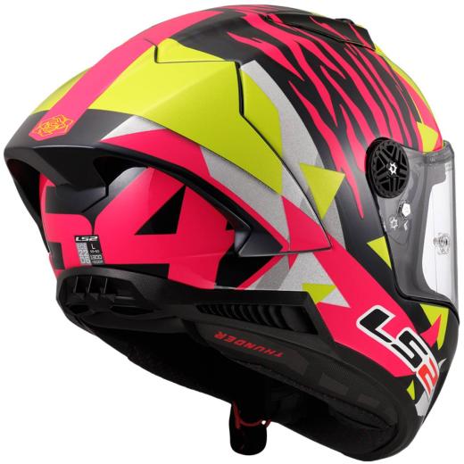 Capacete LS2 FF805 Thunder C GP Aldeguer Réplica