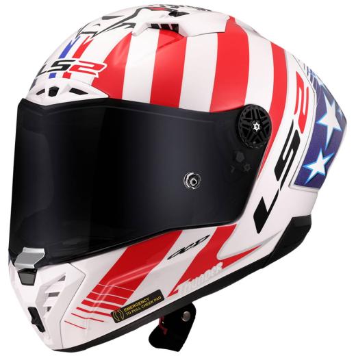 Capacete LS2 FF805 Thunder C GP Baz Réplica