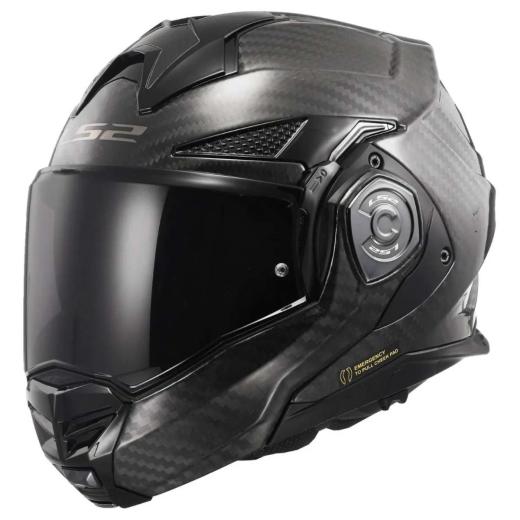 Capacete LS2 FF901 Advant X Carbon Solid - Articulado