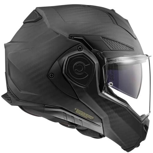 Capacete LS2 FF901 Advant X Carbon Solid Fosco - Articulado