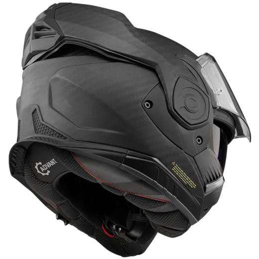 Capacete LS2 FF901 Advant X Carbon Solid Fosco - Articulado