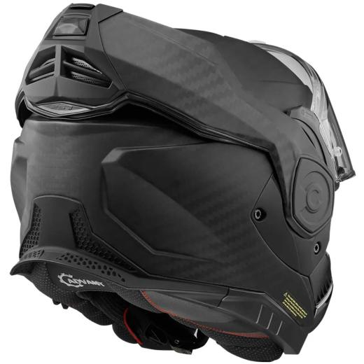 Capacete LS2 FF901 Advant X Carbon Solid Fosco - Articulado