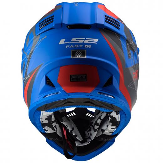 Capacete LS2 MX437 Fast Evo Alpha