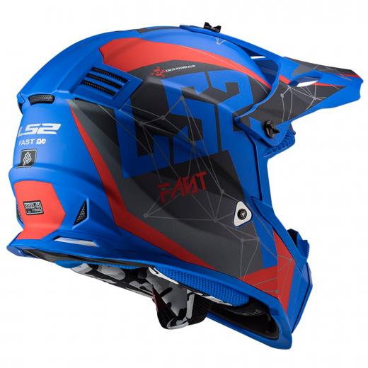 Capacete LS2 MX437 Fast Evo Alpha