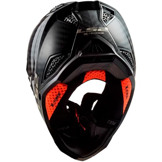 Capacete LS2 MX703 X-Force C Solid Carbon