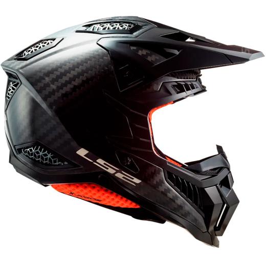 Capacete LS2 MX703 X-Force C Solid Carbon