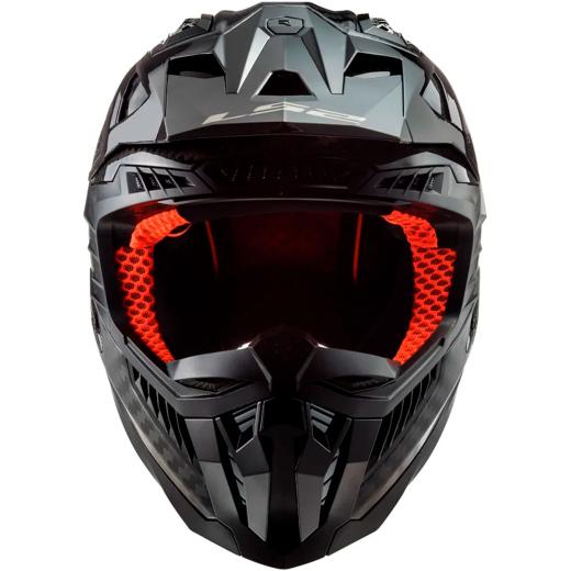 Capacete LS2 MX703 X-Force C Solid Carbon