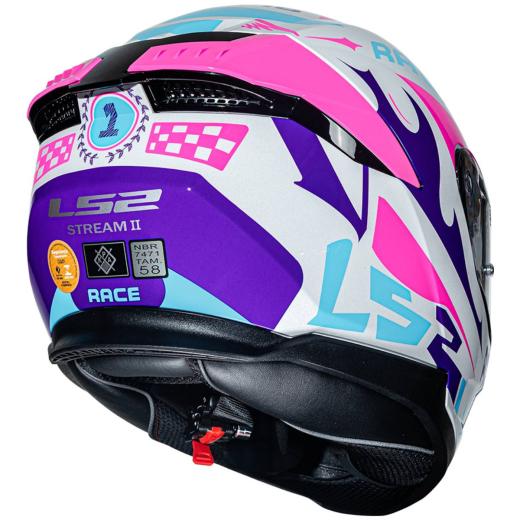 Capacete LS2 Stream II FF808 Race