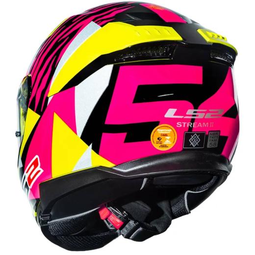 Capacete LS2 Stream II FF808 Tiger Aldeguer Replica
