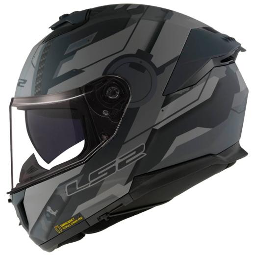 Capacete LS2 Stream II Shadow