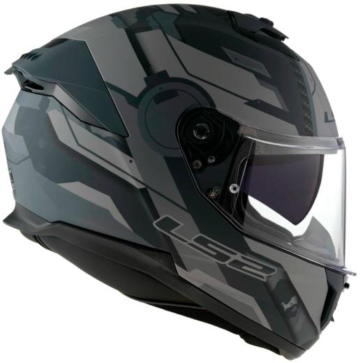 Capacete LS2 Stream II Shadow