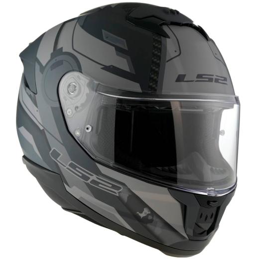 Capacete LS2 Stream II Shadow