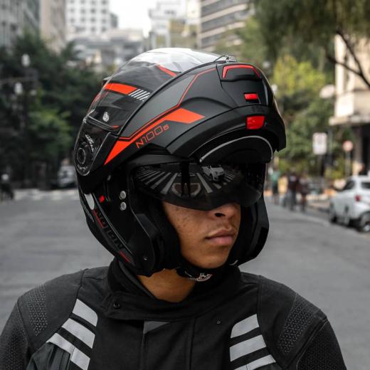 Capacete Nolan N100-6 Surveyor Articulado