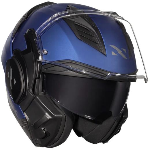 Capacete Norisk Articulado Avenger Azul Fosco