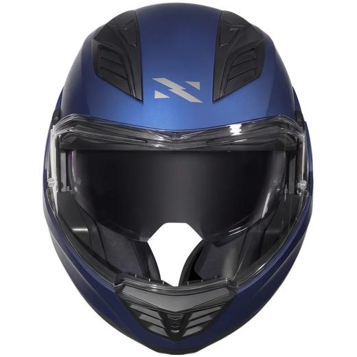 Capacete Norisk Articulado Avenger Azul Fosco