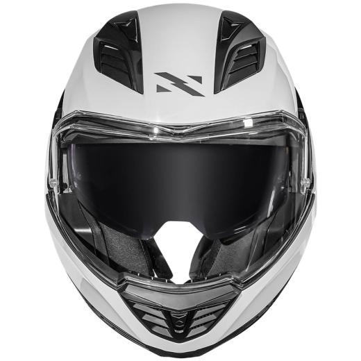 Capacete Norisk Avenger Monocolor Articulado Branco