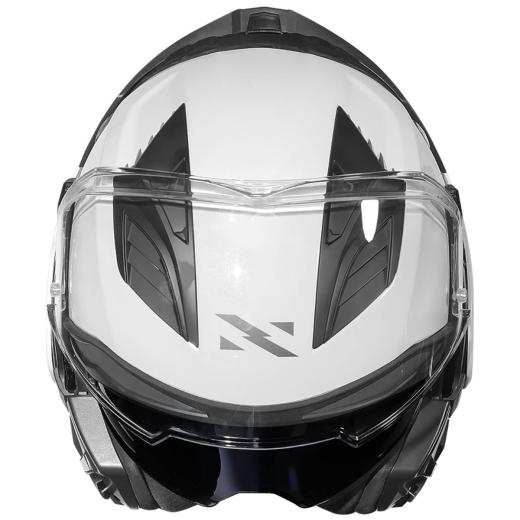 Capacete Norisk Avenger Monocolor Articulado Branco