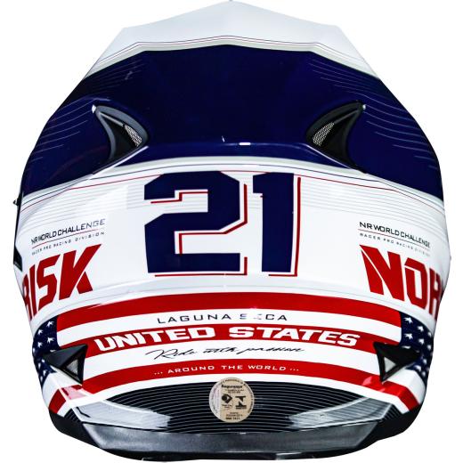 Capacete Norisk FF302 Soul Grand Prix USA