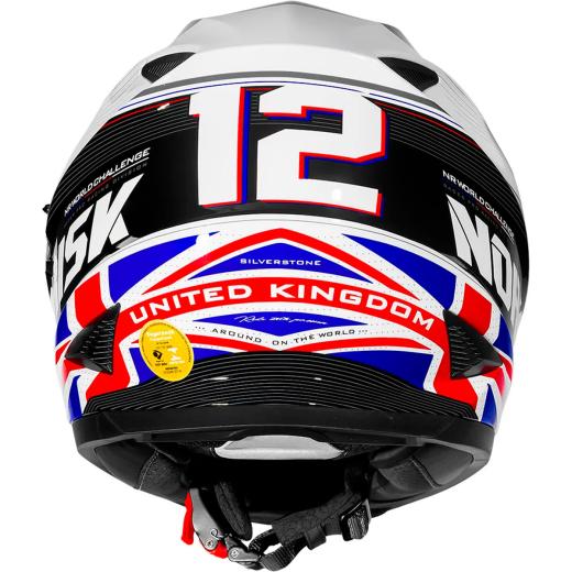 Capacete Norisk FF302 Soul II Grand Prix United Kingdom