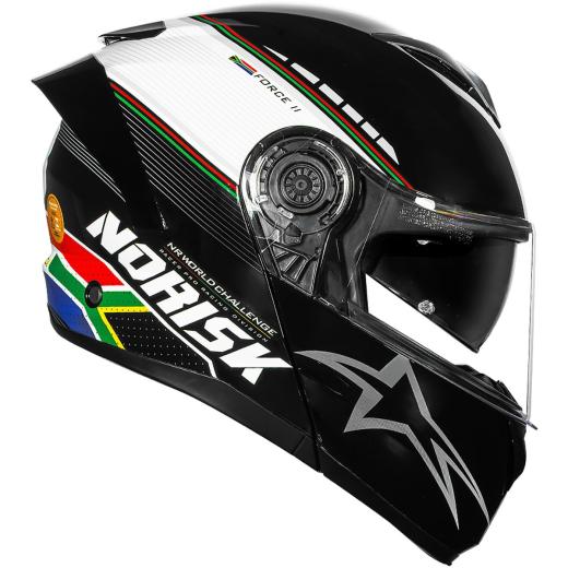 Capacete Norisk Force II Articulado Grand Prix África do Sul