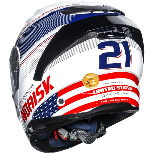 Capacete Norisk Force II Articulado Grand Prix USA