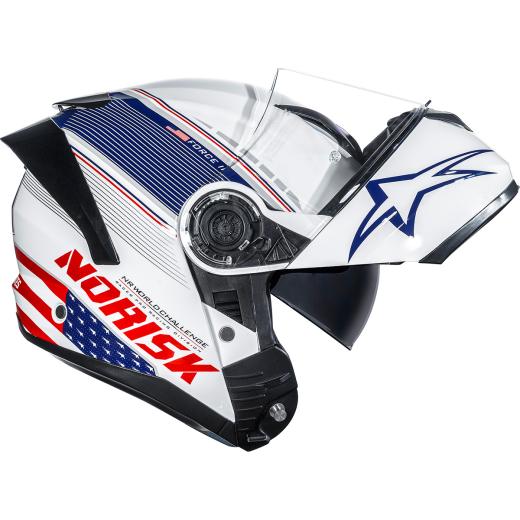 Capacete Norisk Force II Articulado Grand Prix USA