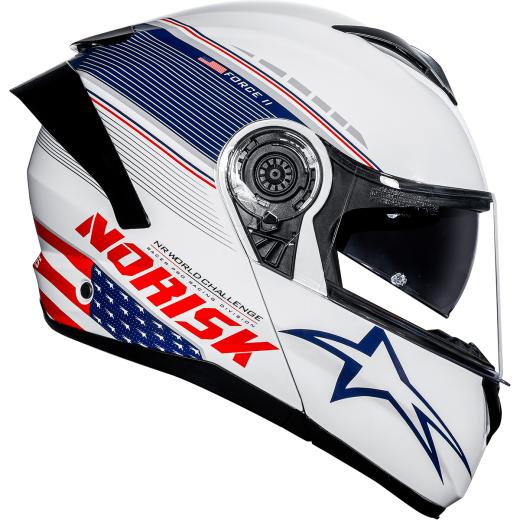 Capacete Norisk Force II Articulado Grand Prix USA