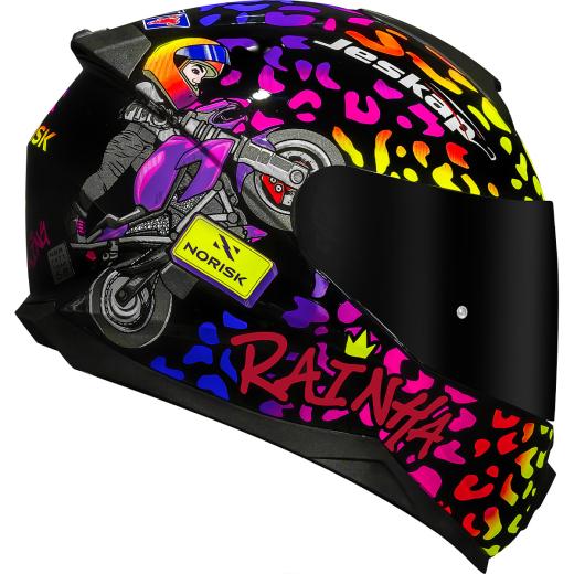 Capacete Norisk Razor Fanny Wheeling Réplica