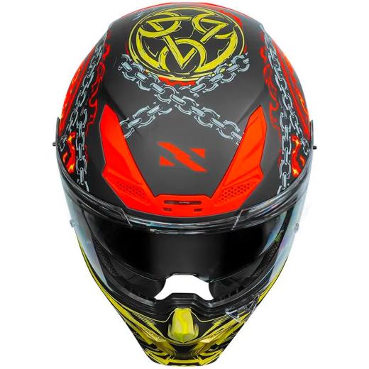 Capacete Norisk Rock Mortal Kombat Scorpion