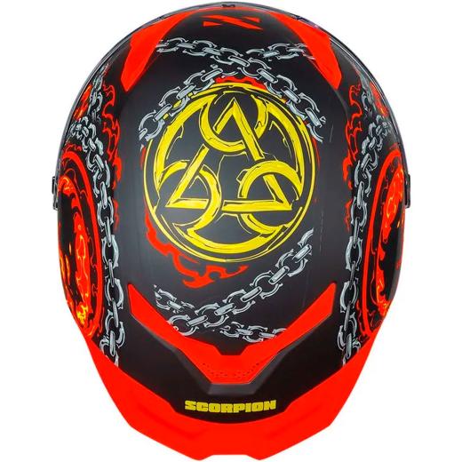 Capacete Norisk Rock Mortal Kombat Scorpion