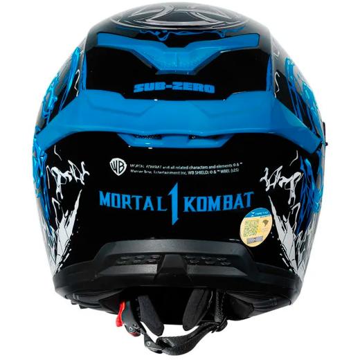 Capacete Norisk Rock Mortal Kombat Sub-Zero