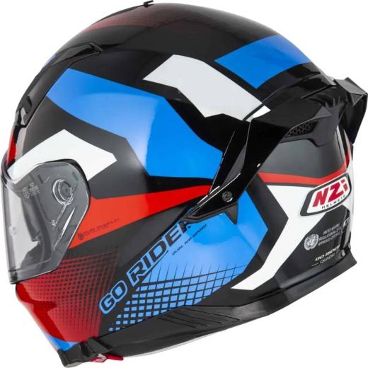 Capacete NZI Go Rider Quadri