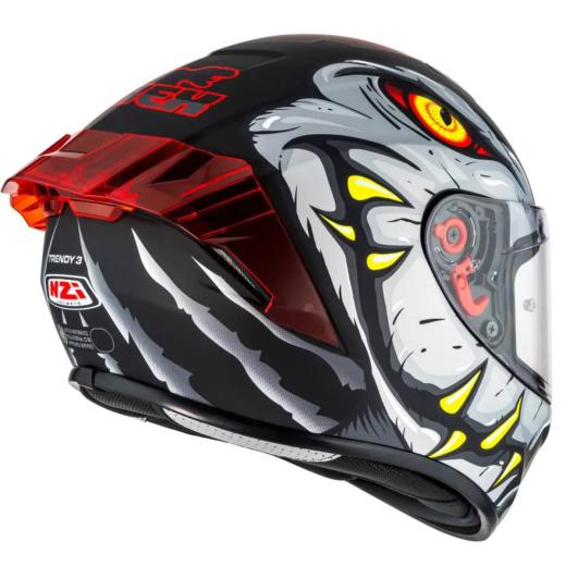 Capacete NZI Trendy 3 Stream Raptor
