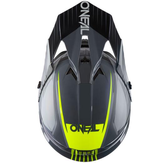Capacete Oneal 1Series Stream Cinza/Amarelo