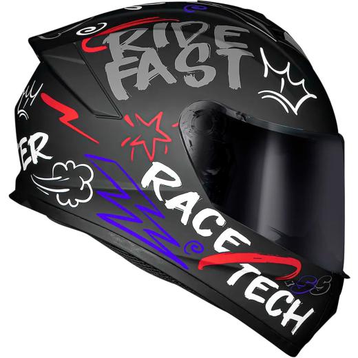 Capacete Race Tech Hit Faster