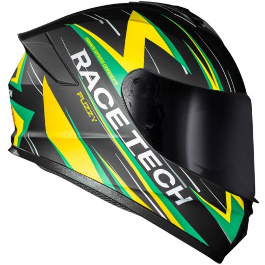 Capacete Race Tech Hit Fuzzy