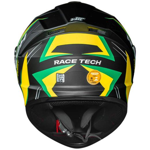 Capacete Race Tech Hit Fuzzy