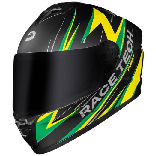 Capacete Race Tech Hit Fuzzy