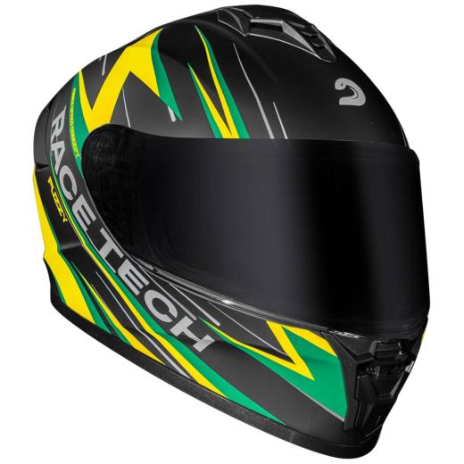 Capacete Race Tech Hit Fuzzy