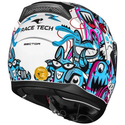 Capacete Race Tech Sector Monsters