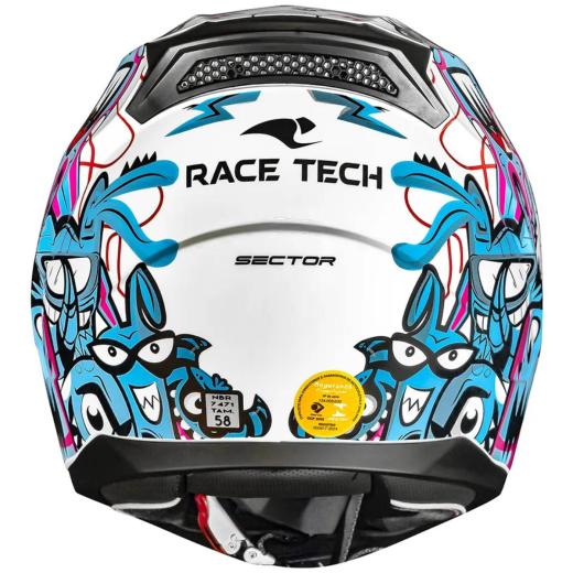Capacete Race Tech Sector Monsters