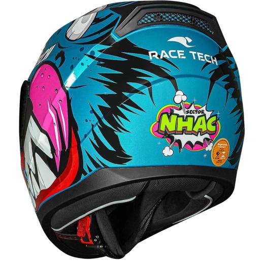 Capacete Race Tech Sector Nhac