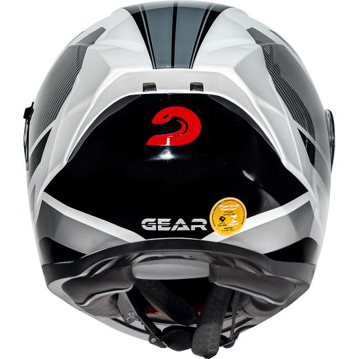 Capacete Race Tech Signal Gear Articulado