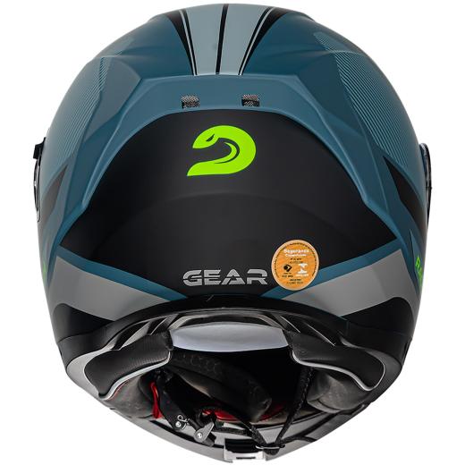 Capacete Race Tech Signal Gear Articulado