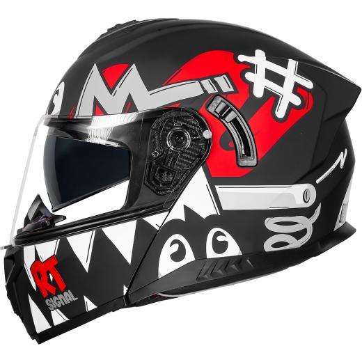 Capacete Race Tech Signal Stuff Articulado