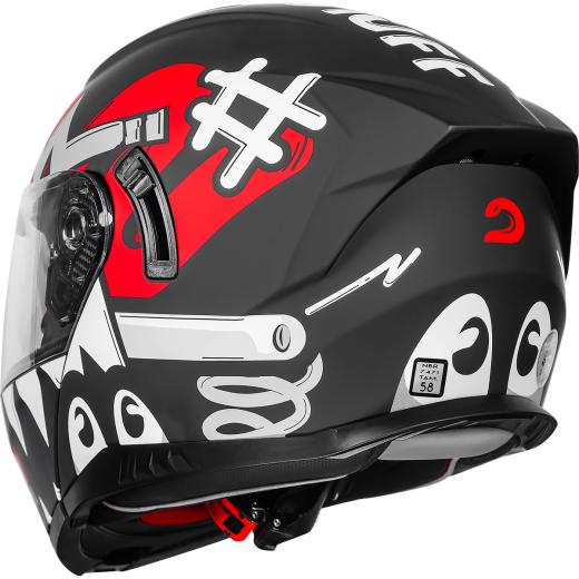 Capacete Race Tech Signal Stuff Articulado